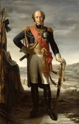 Porträt von Louis Nicolas Davout (1770-1823) Prinz von Eckmuhl, Herzog von Auerstädt und Marschall von Frankreich, ca. 1852
